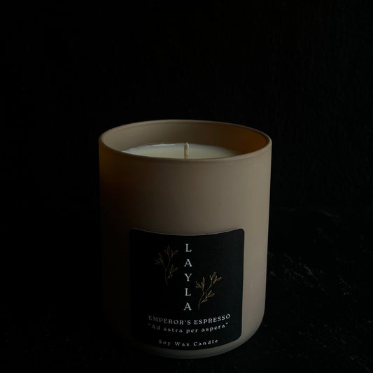 Emperor's Espresso Soy Wax Candle