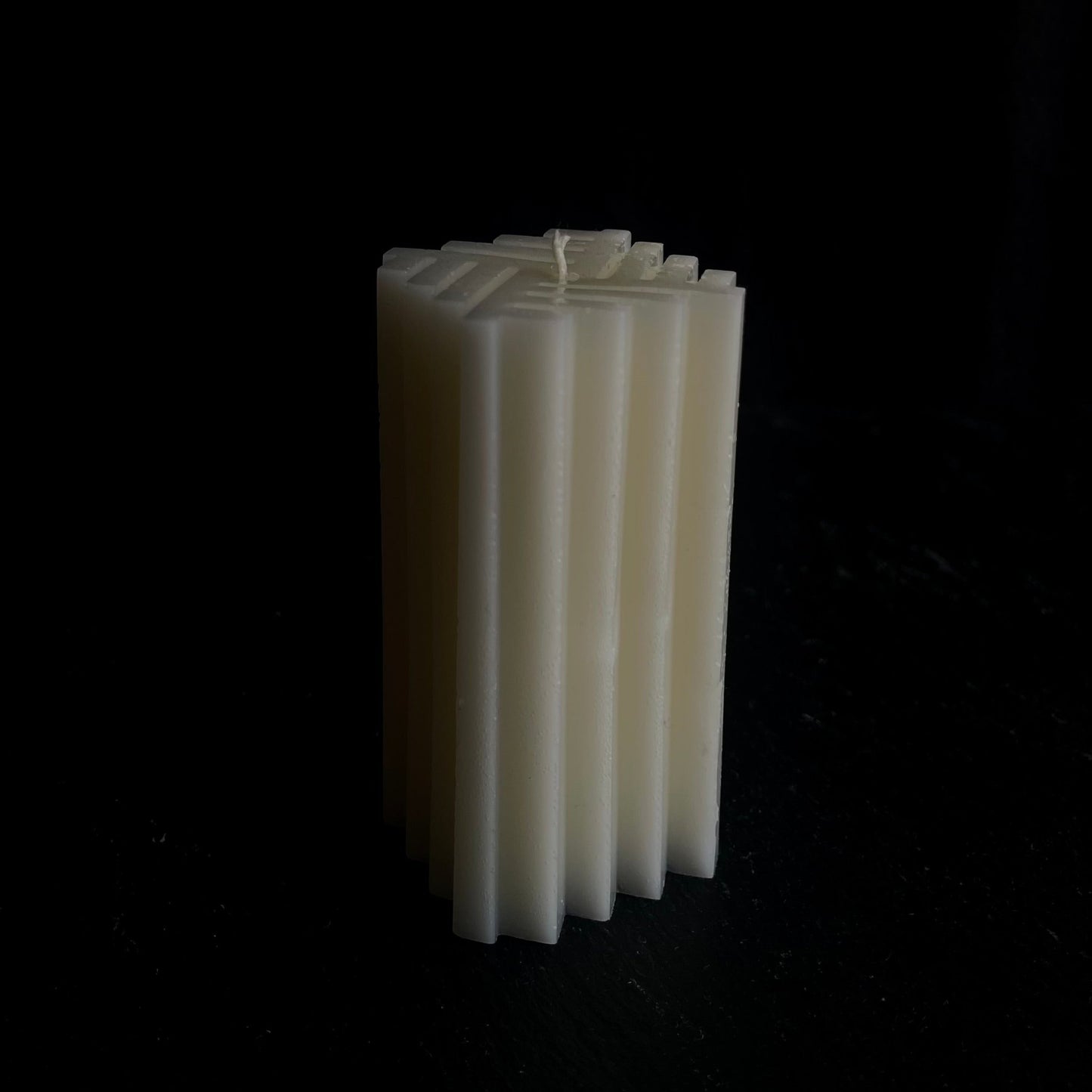 Rectangle Block Decor Pillar Candle